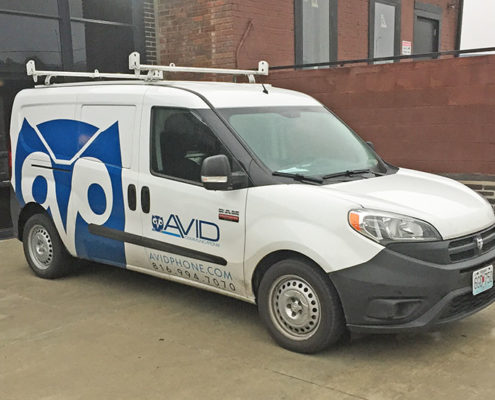 Avid Communications: Our Newest Wrapped Truck by Grandmark Signs