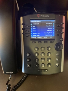 Polycom VoIP Phone after Avid Programming